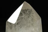 Polished Clear Quartz Crystal Tower - Madagascar #383851-1